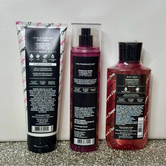 Bath & Body Works Emily in Paris Champagne in Paris Body Care Gift Set NWT - Picture 3 of 4